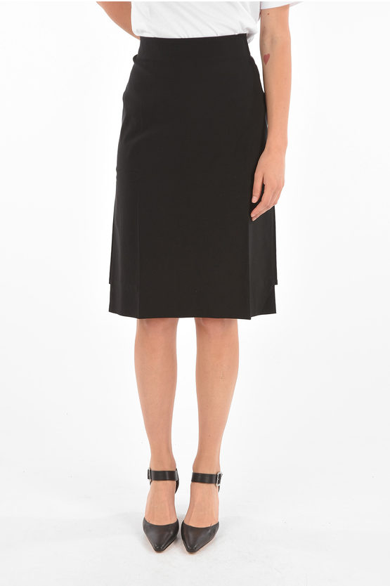 Liviana Conti Asymmetric below knee pencil skirt women Glamood Outlet