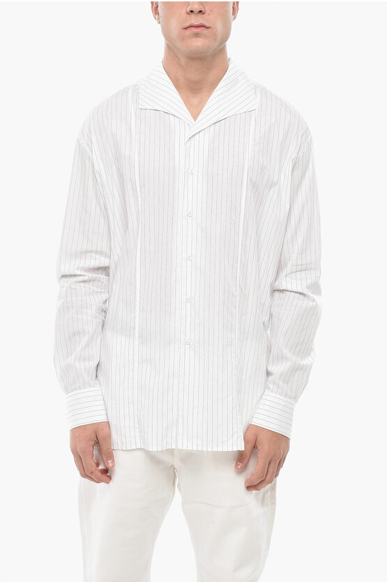 1989 Studio Striped Long Sleeves Shirt In White