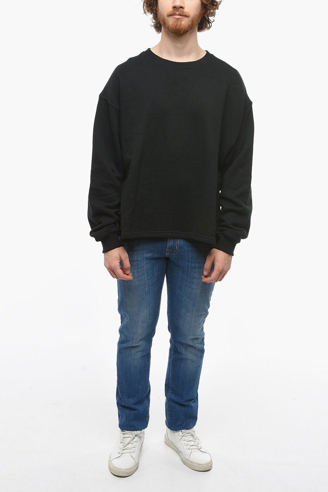 Lownn Asymmetrical Sweatshirt with Side Slits men - Glamood Outlet