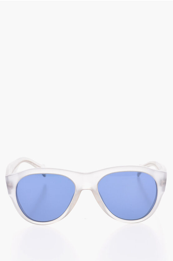 Saturnino Eyewear Aviator Mars Sunglasses In White