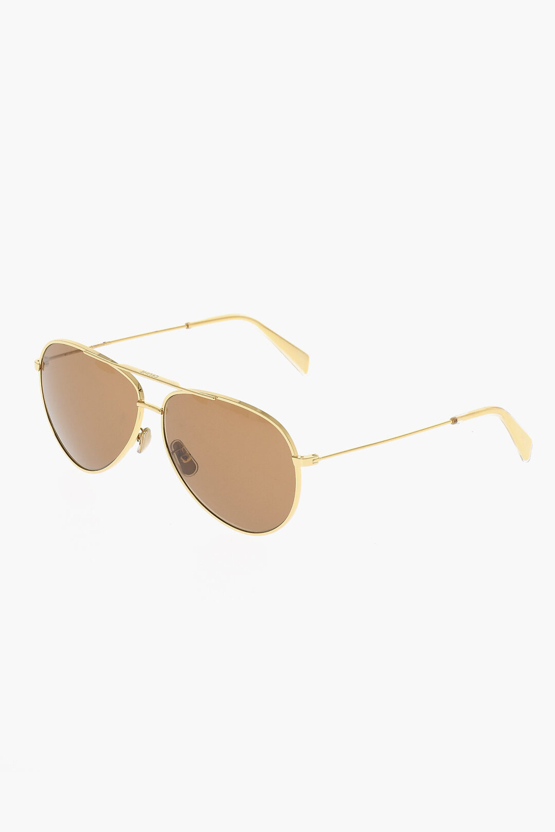 Aviator Sunglasses with Golden Effect Frame