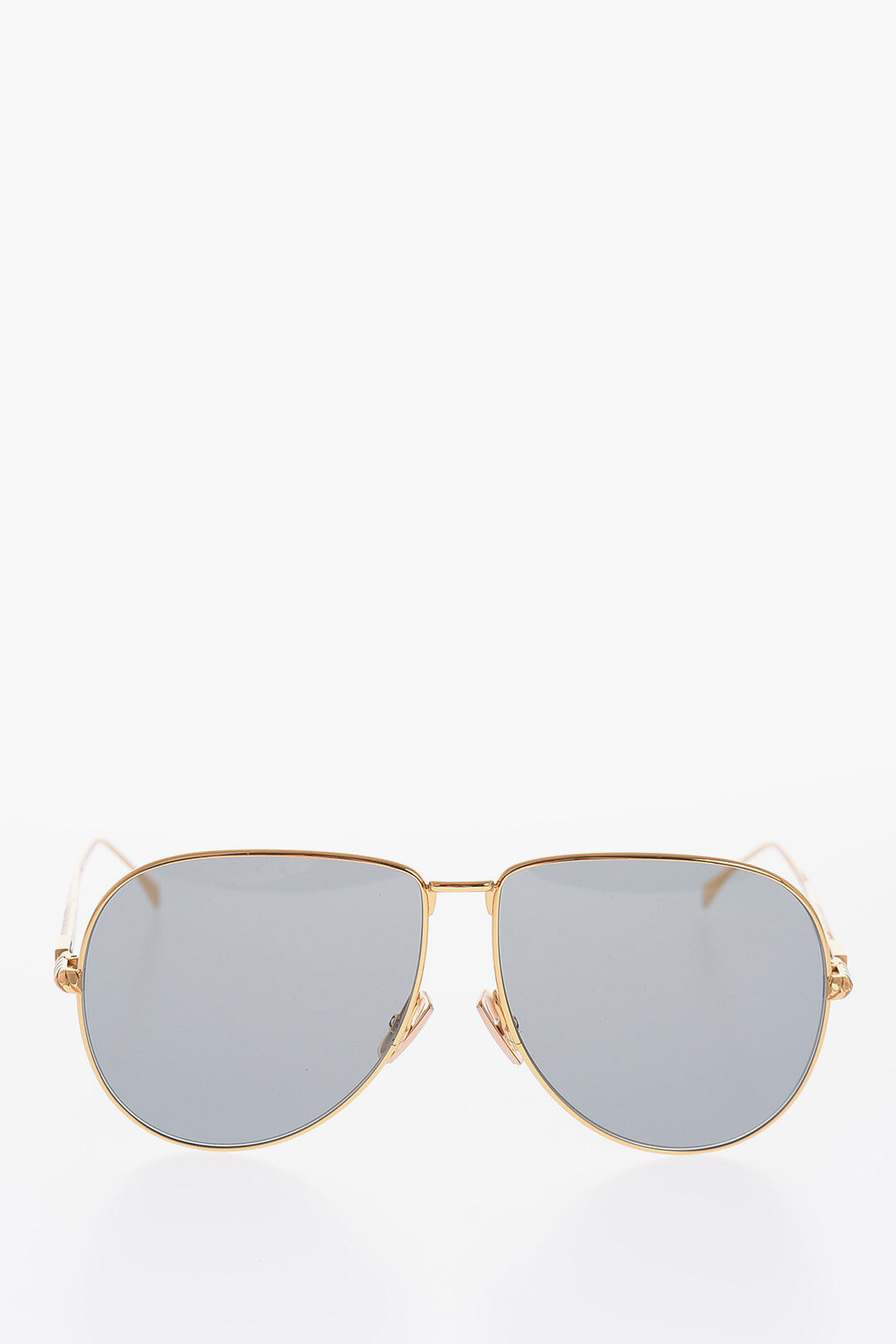 Fendi Aviator Sunglasses with Golden Frame women Glamood Outlet