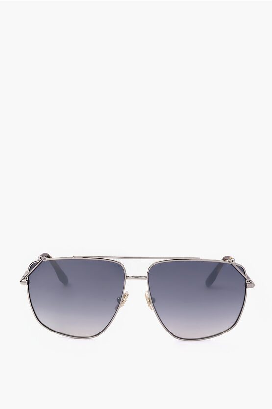 Victoria Beckham Classic V 61mm Aviator Sunglasses
