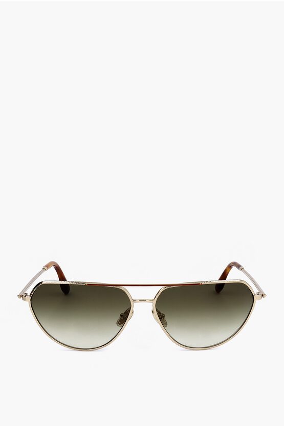 Victoria Beckham Aviator Sunglasses With Gradient Lenses