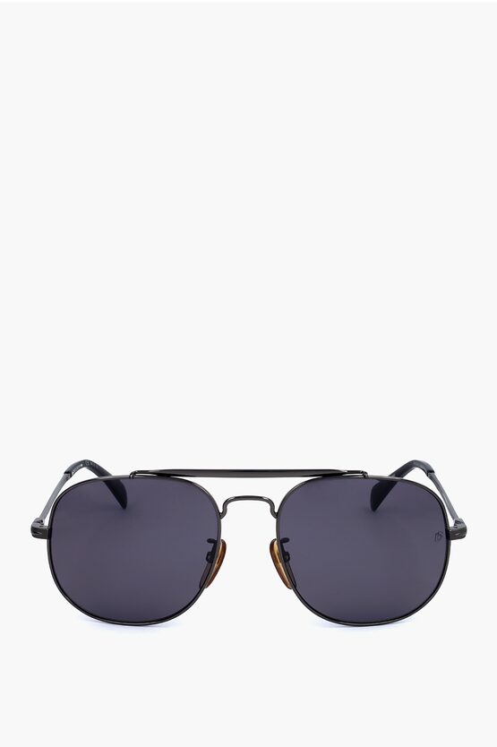 David Beckham Aviator Sunglasses With Metal Frame