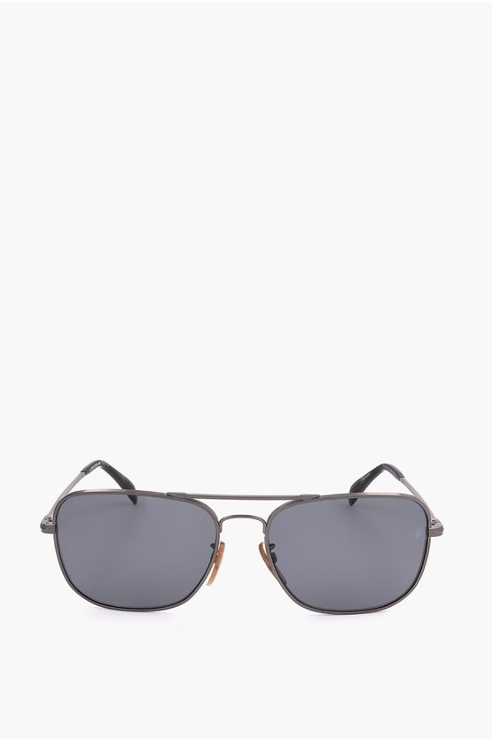David Beckham Aviator Sunglasses With Metal Frame