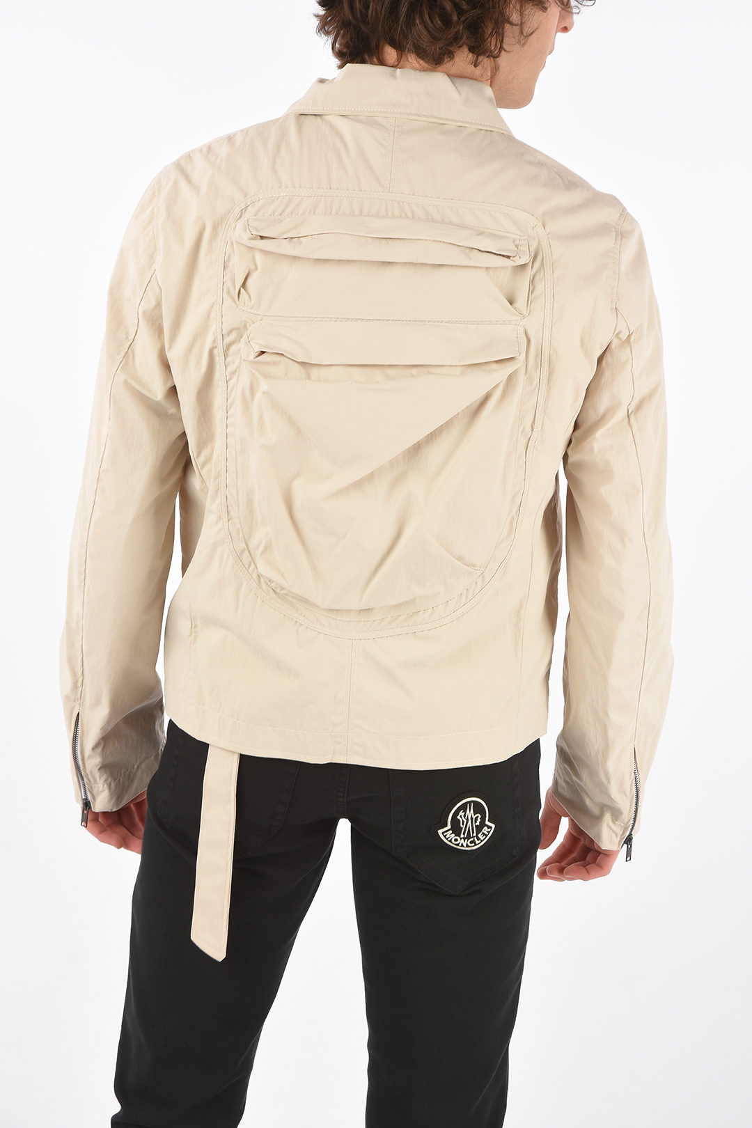 Damir Doma コットン　ジャケット Damir Doma コットン ジャケット Damir Doma // Black Cotton Raw Edge