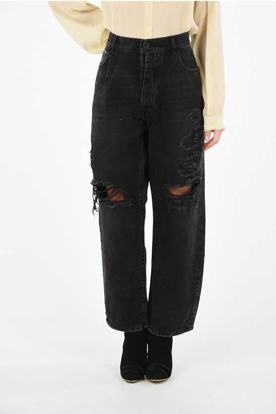 Unravel Baggy distressed jeans women Glamood Outlet