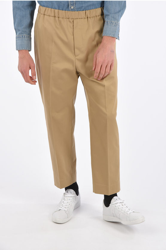 Jil Sander Baggy Pants with Elastic Waist Band men - Glamood