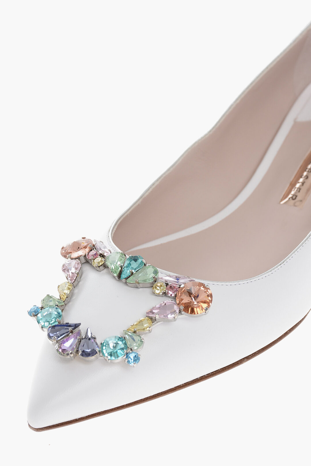 Sophia Webster Ballerine a Punta MARGAUX in Pelle con Fibbia