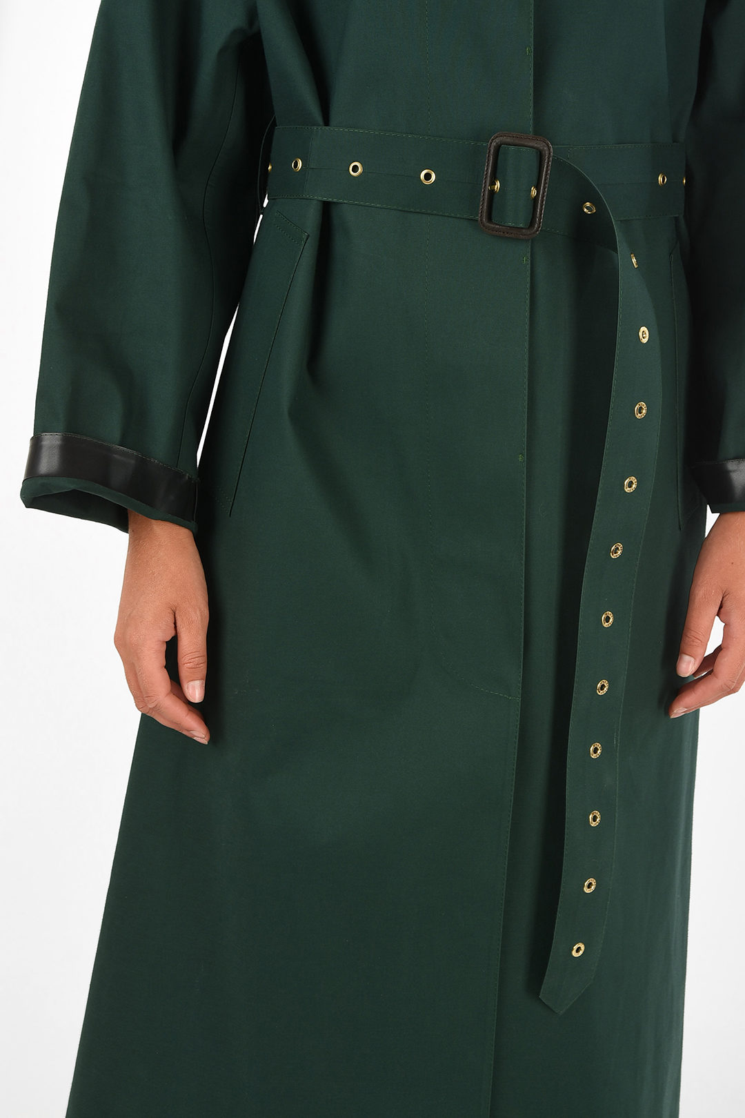 balmacaan coat with belt