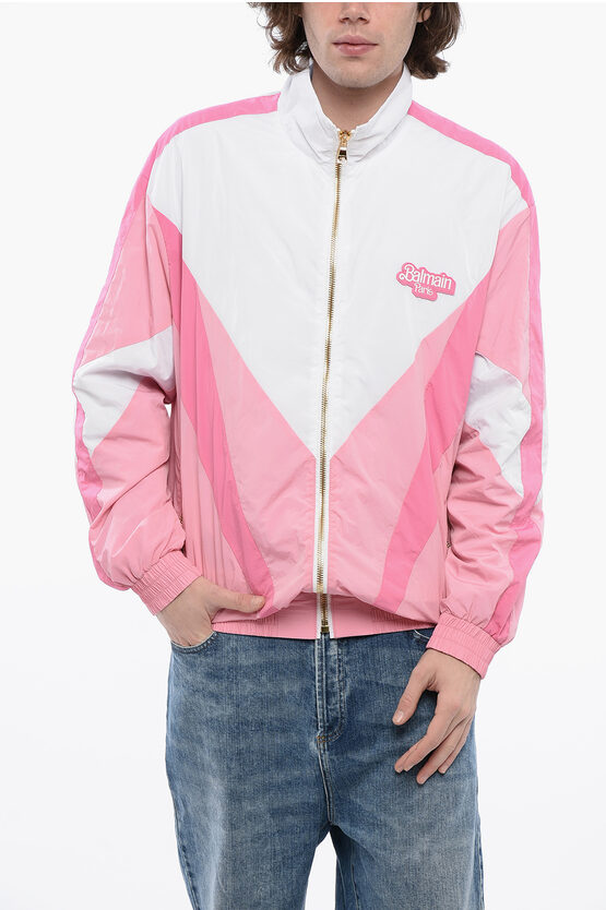 BALMAIN BALMAIN X BARBIE NYLON MULTICUTS WINDBREAKER