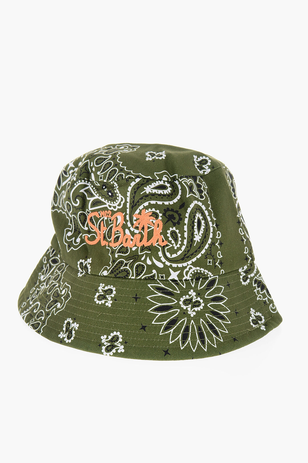 MC2 Saint Barth Bandana Motif Bucket Hat men Glamood Outlet