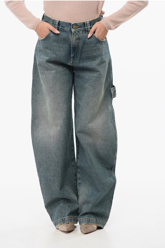 Darkpark Barrel Leg Audrey Carpenter Jeans 23cm In Blue