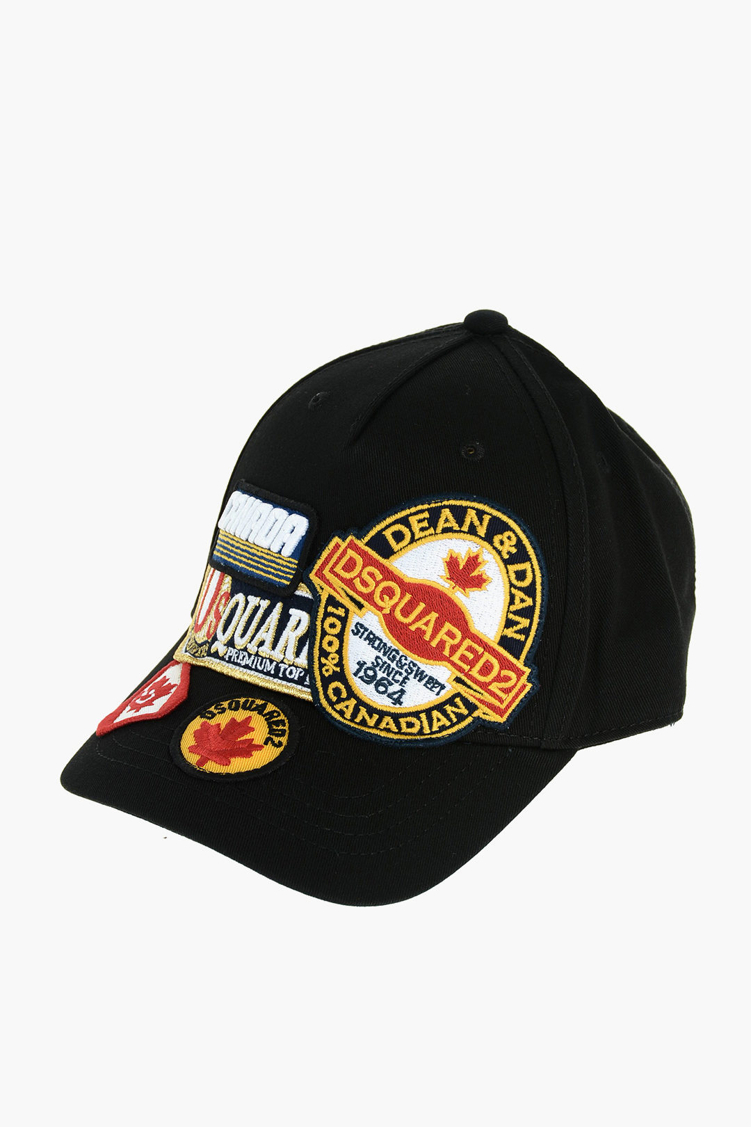 Baseball Cap with Patches