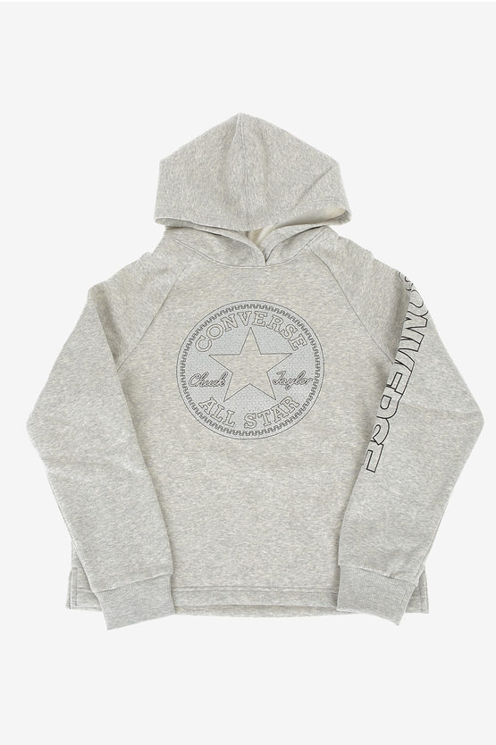 Bedrucktes Kapuzensweatshirt