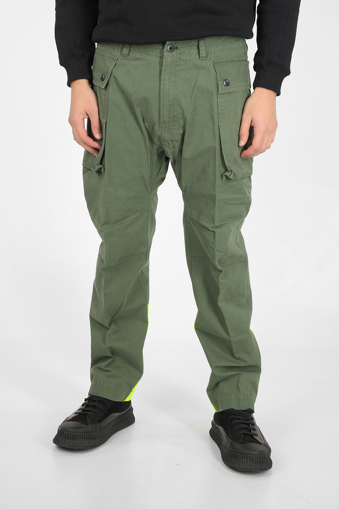 Griffin belt loops cargo pants men - Glamood Outlet