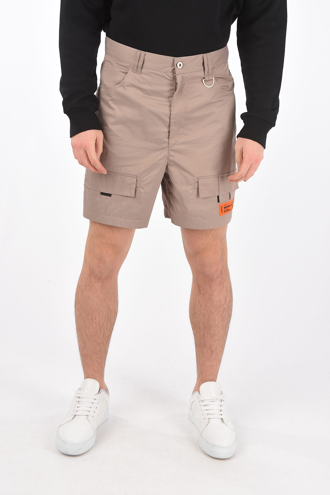 Heron Preston Belt Loops Nylon Cargo Shorts men Glamood Outlet