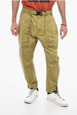 Dsquared2 Cargo Drawstringed Pants men - Glamood Outlet Dsquared2 Cargo Drawstringed Pants men - Glamood Outlet