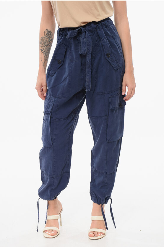 Shop Polo Ralph Lauren Belted Cargo Pants