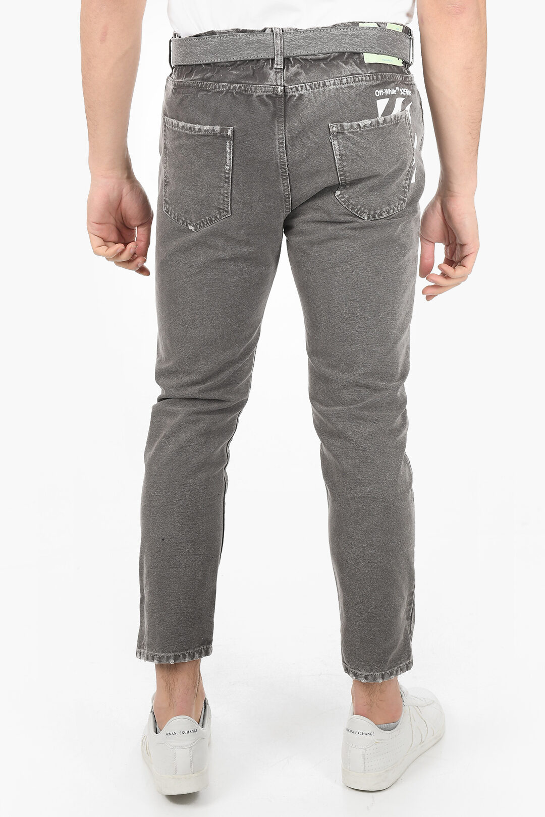 Off-White Belted DIRTY Slim Fit Denims 16cm men - Glamood Outlet