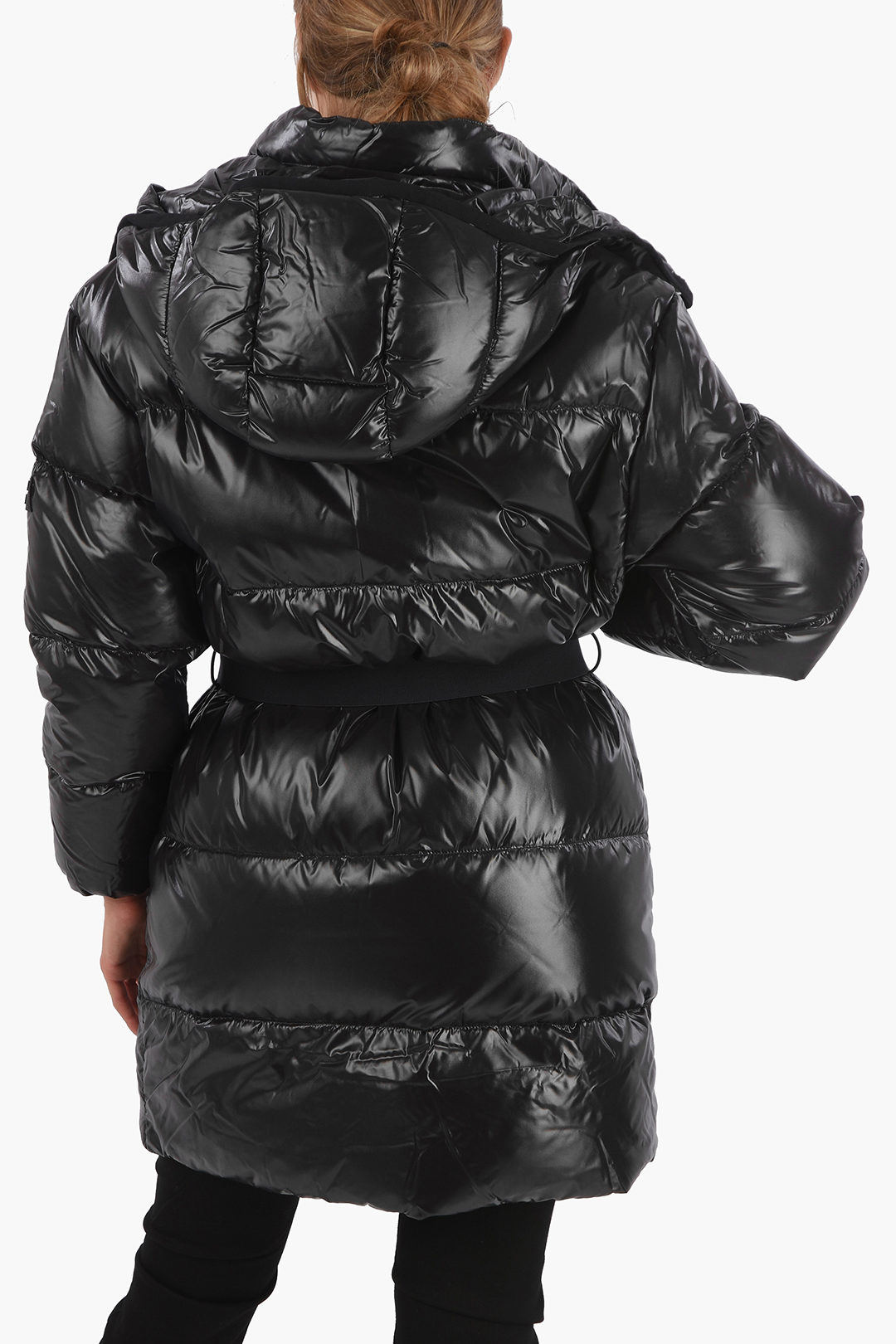 Duvetica Belted RIJL AL AWWA Long Line Down Jacket women Glamood Outlet