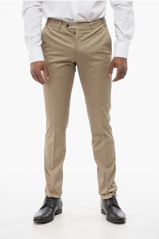 Corneliani Bi Elastic 4-pocketed Cotton Blend Pants Grösse 44