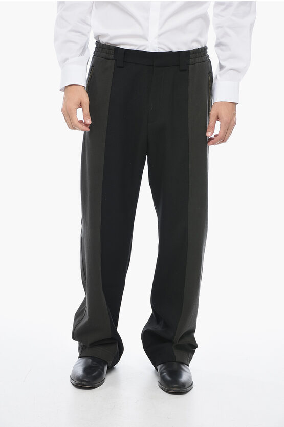 Shop Diesel Bicolor P-warhols Straight Fit Pants