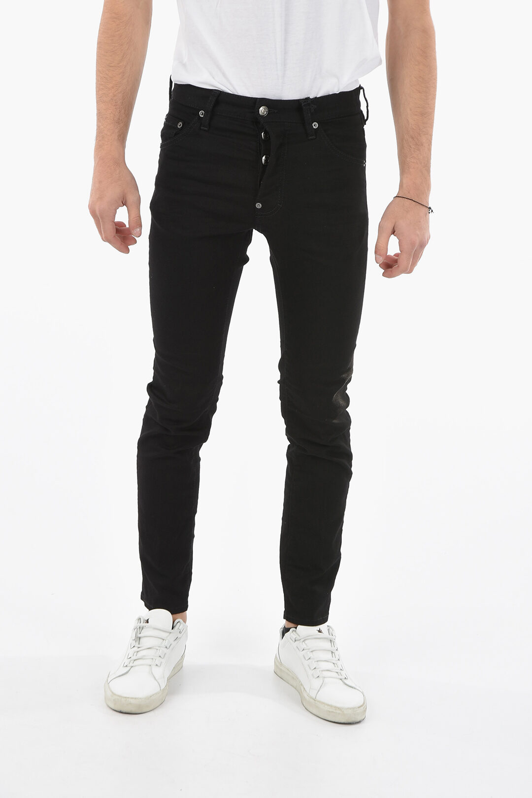 Dsquared2 BLACK BULL Skinny COOL GUY Denims 16,5cm men - Glamood