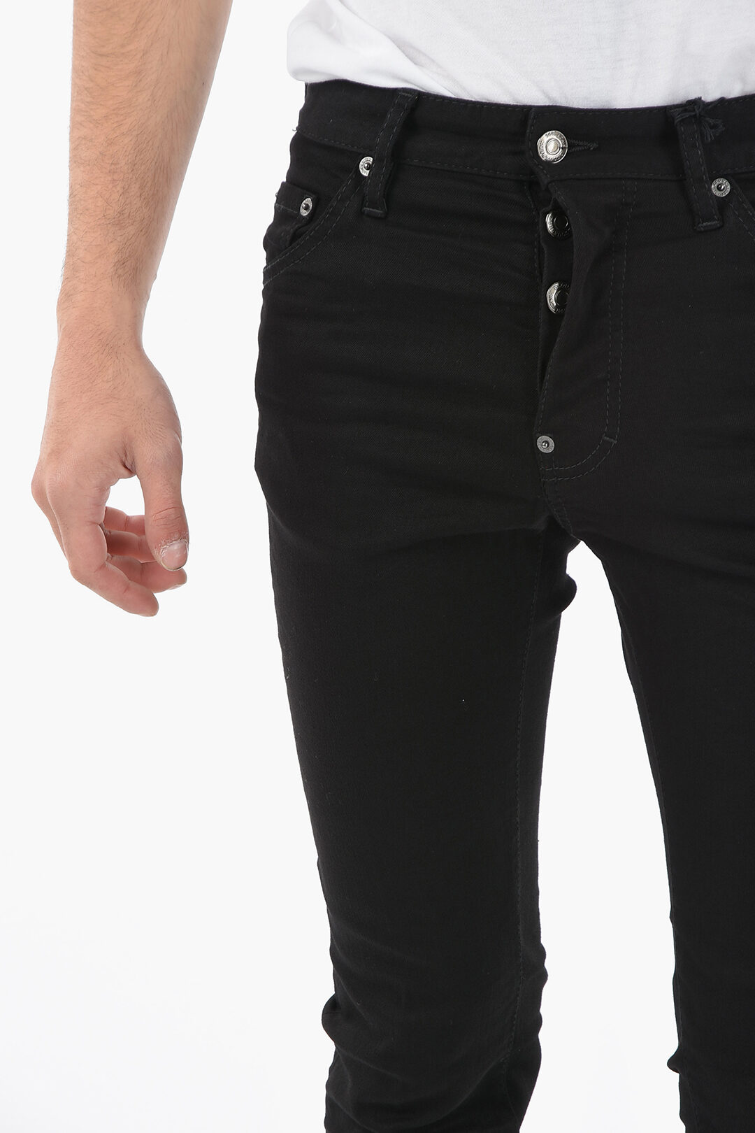 Dsquared2 BLACK BULL Skinny COOL GUY Denims 16,5cm men