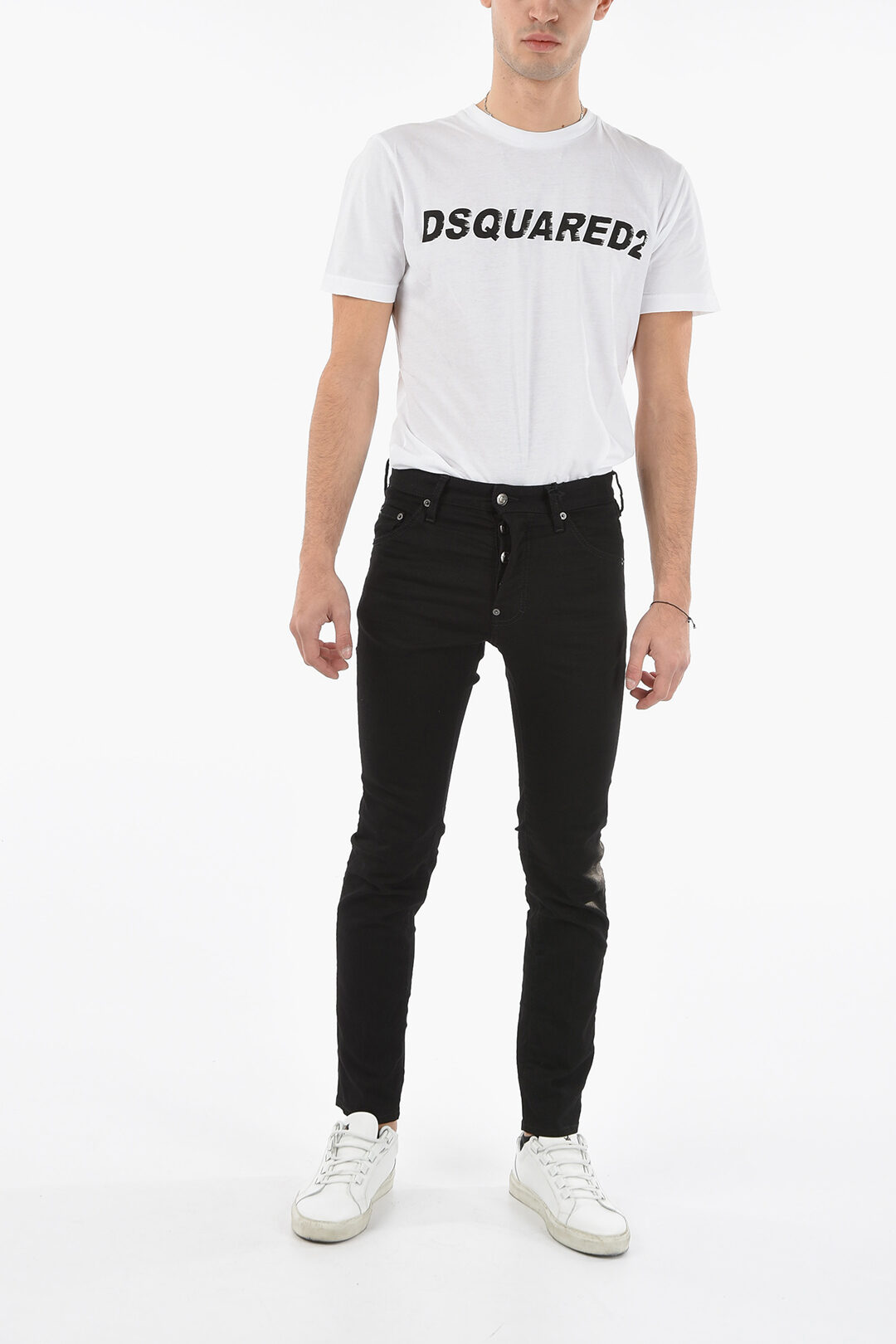 Dsquared2 BLACK BULL Skinny COOL GUY Denims 16,5cm men - Glamood