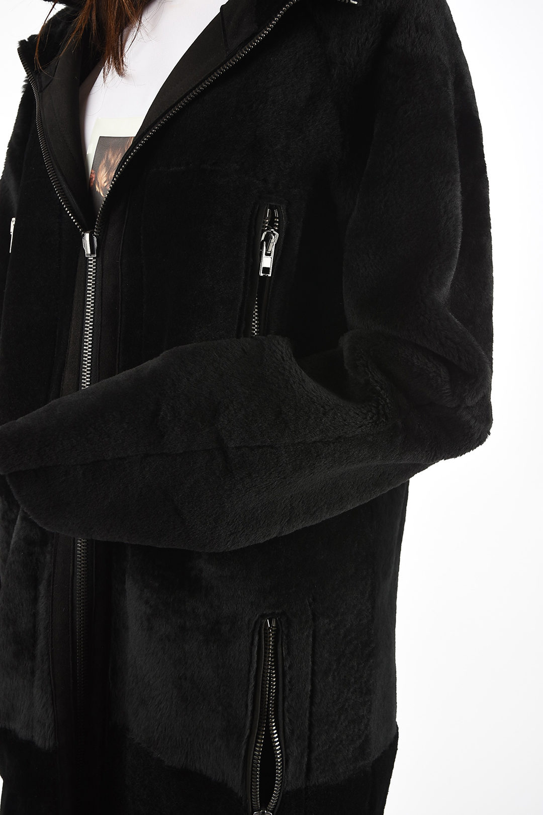 BLACK GOLD Leather LISTY-A Coat