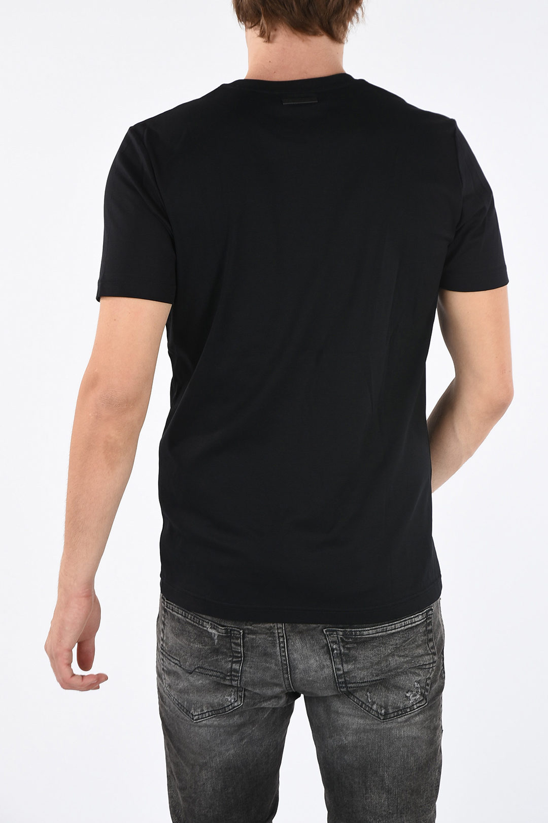 Diesel BLACK GOLD Printed embroidered TY-X1 T-shirt men - Glamood Outlet