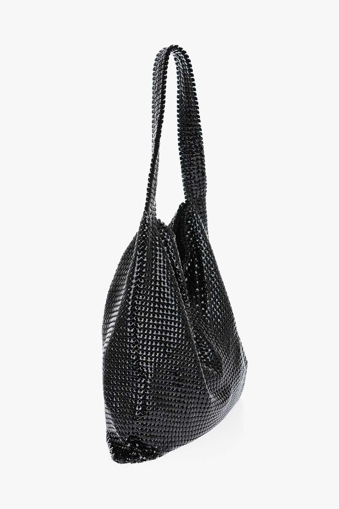 Paco Rabanne Black Metal Mesh PIXEL Bag women - Glamood Outlet