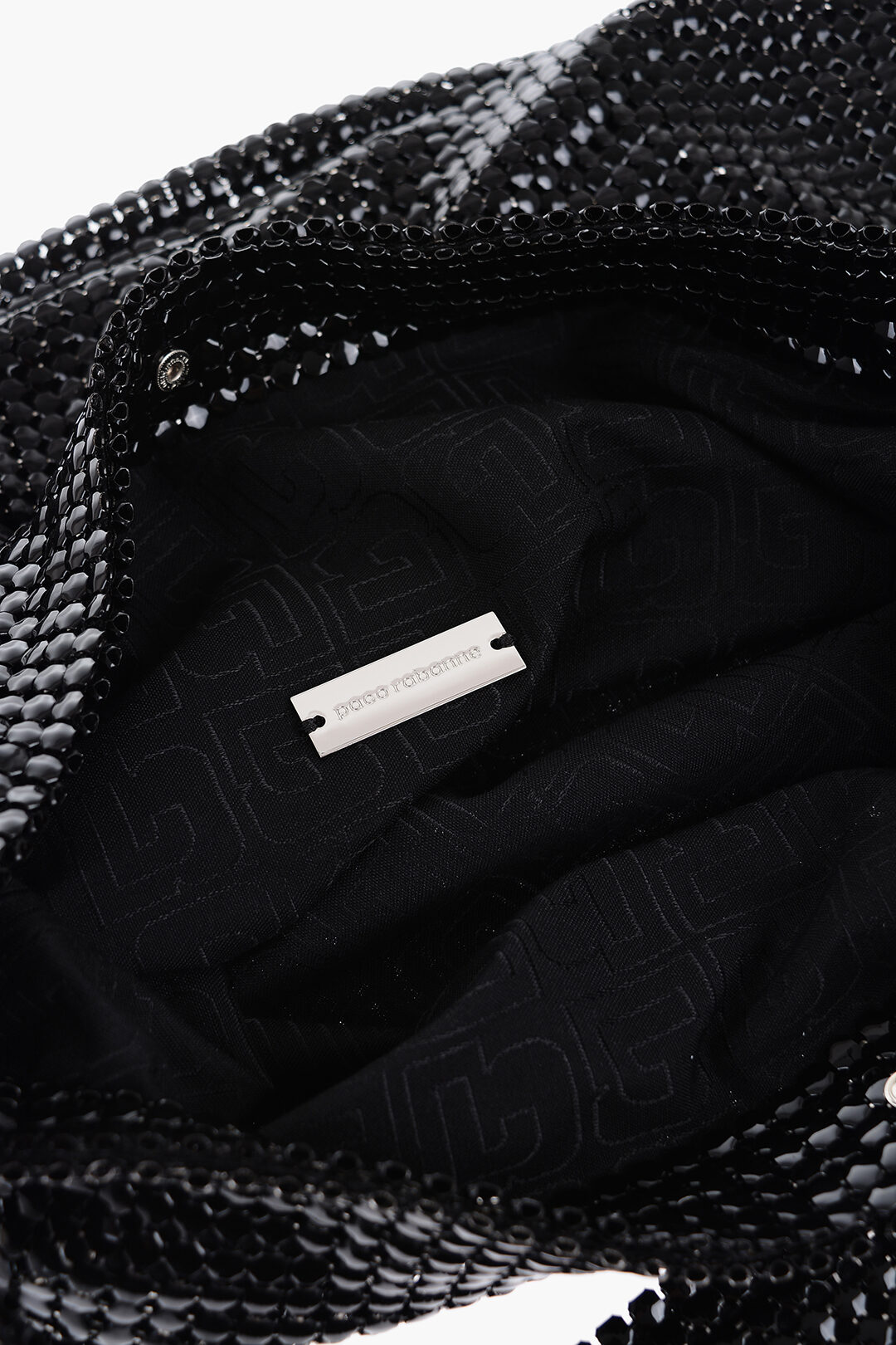 Paco Rabanne Black Metal Mesh PIXEL Bag women - Glamood Outlet