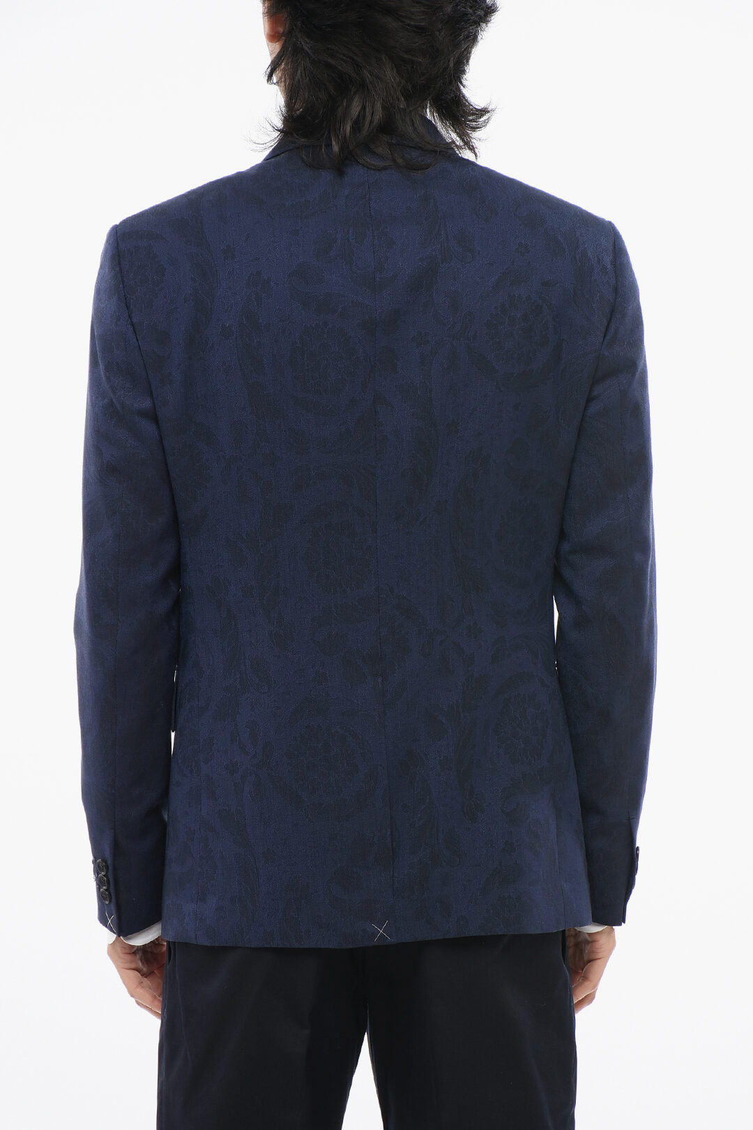 Blazer BAROCCO in Lana Vergine Jacquard