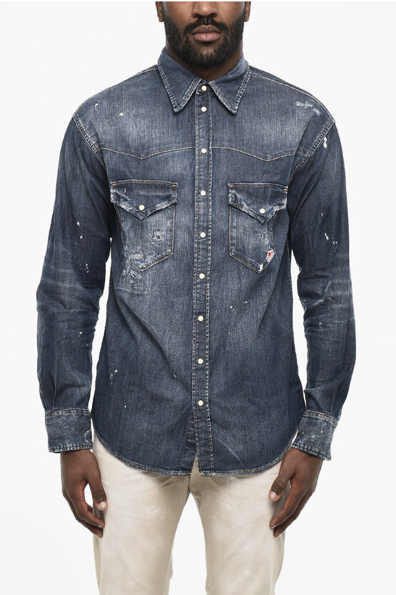 Bleached Effect Lea… - image