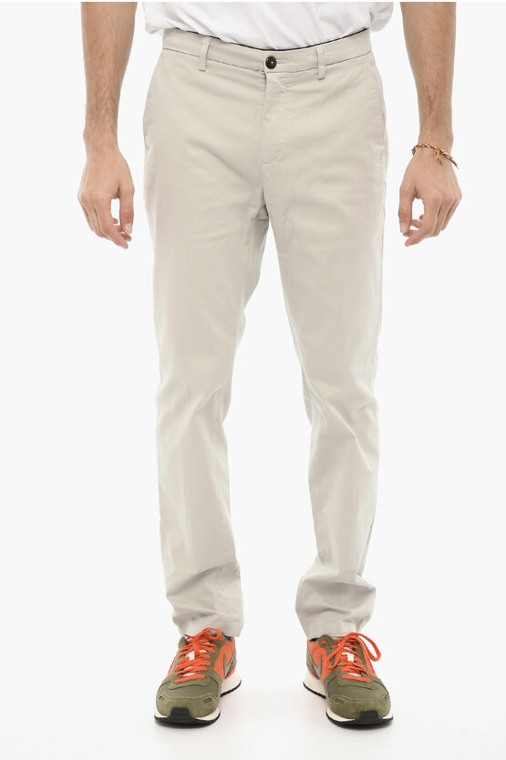 Department 5 Blet Loops Cotton Twill David Pants In Neutral