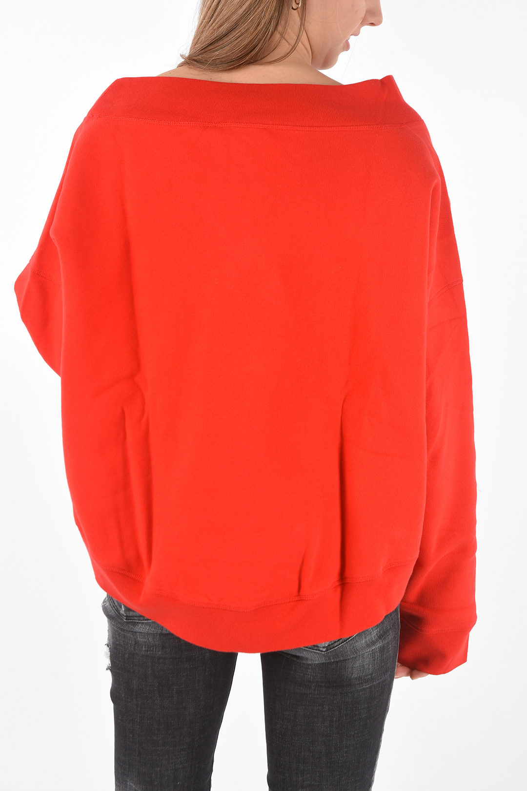 Dsquared2 Boat Neck Sweatshirt with Print women Glamood Outlet