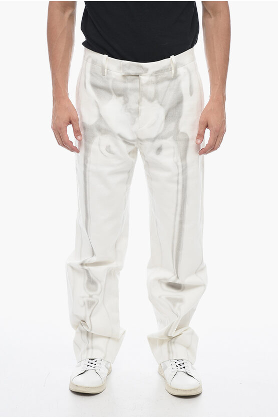 Shop Off-white Body Scan Tailored Pants