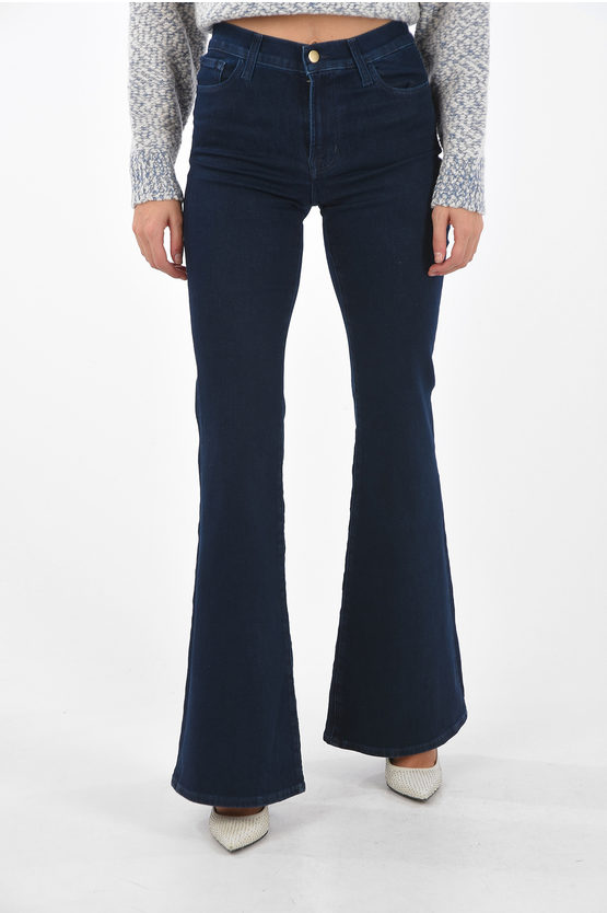 J Brand boot cut jeans VALENTINA a vita alta donna - Glamood Outlet