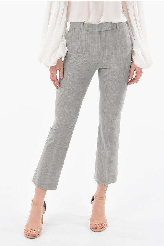 Ql2 Boot Cut Nellie Pants In Gray