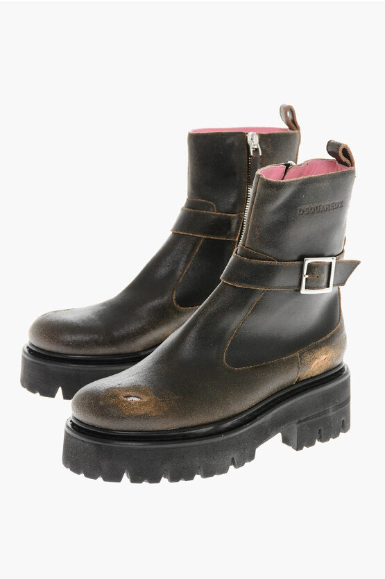 Dsquared2 Boot In Black