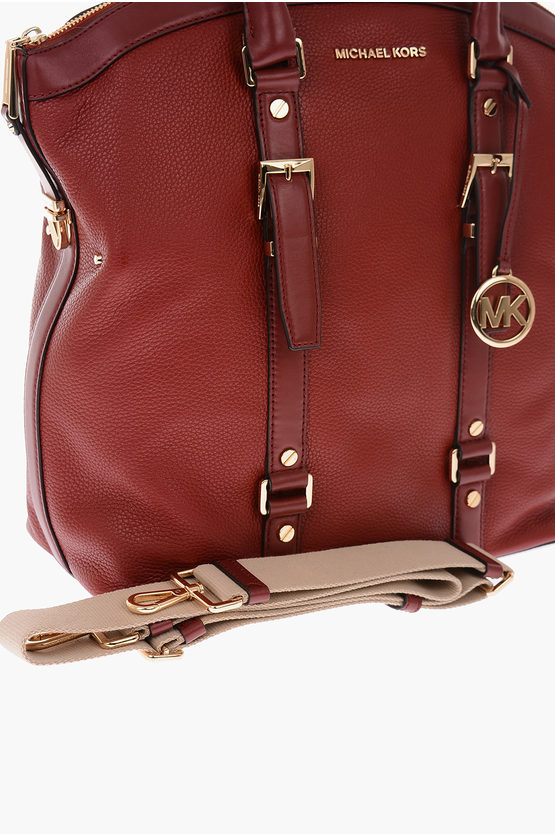 Michael Kors Autunno Inverno 19/20 borsa tote bedford grande nera -  30F9GBFT3L BLACK