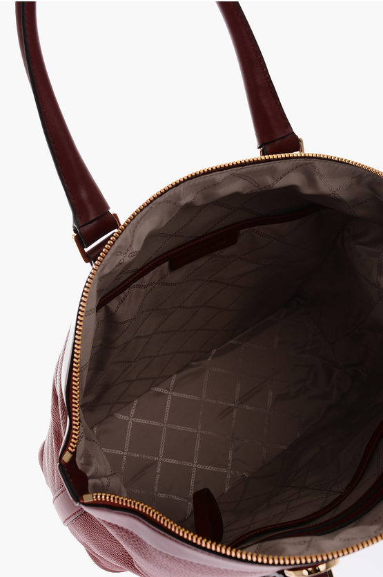 Donna Michael Kors Borsa tote Bedford Legacy grande con logo Bronzo/Ghianda  | Borse tote – Andrea Agresti