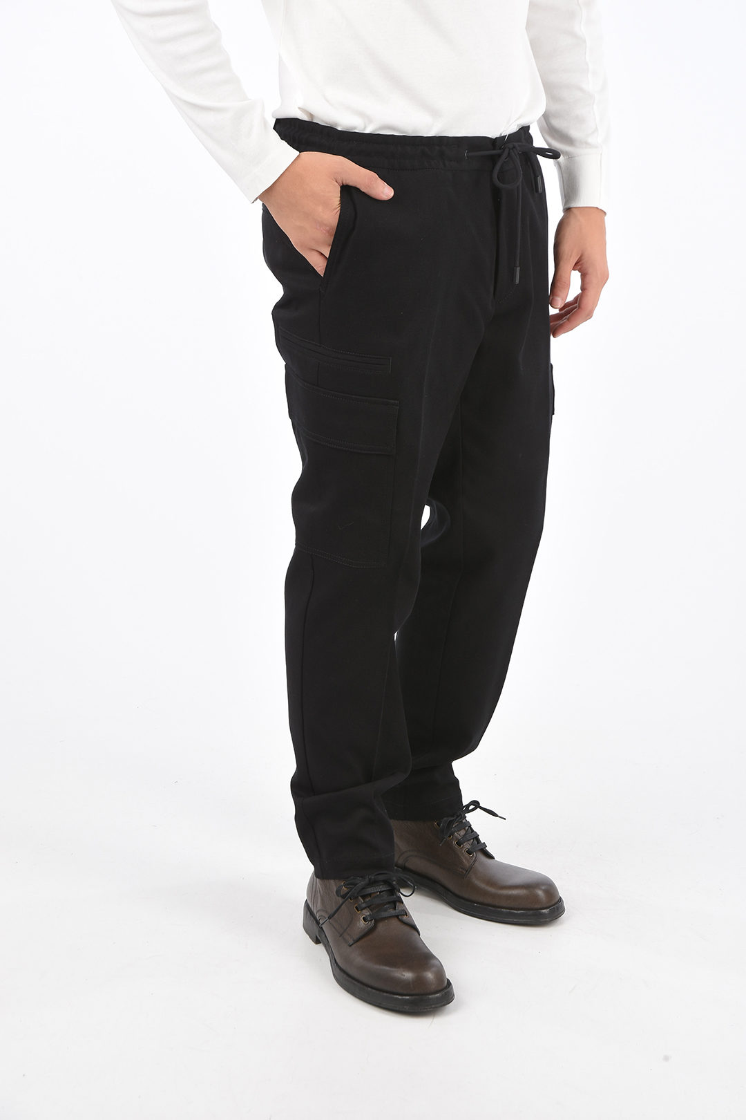 Buy HUGO BOSS Slim Fit Men Grey Trousers Online at Best Prices in India   Flipkartcom