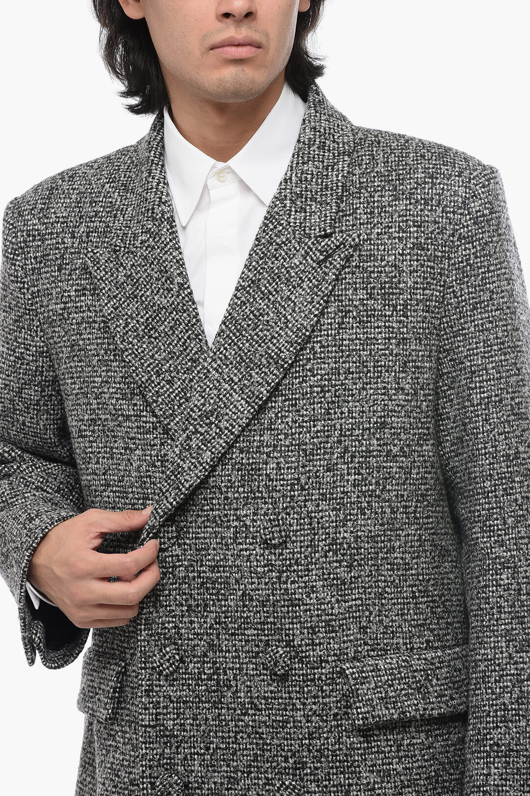 コート VALENTINO Valentino Double Coat (5B3CA6P57YB ZGF GRIGIO) Valentino Double Coat 5B3CA6P57YB-ZGF GRIGIO | IlDuomo