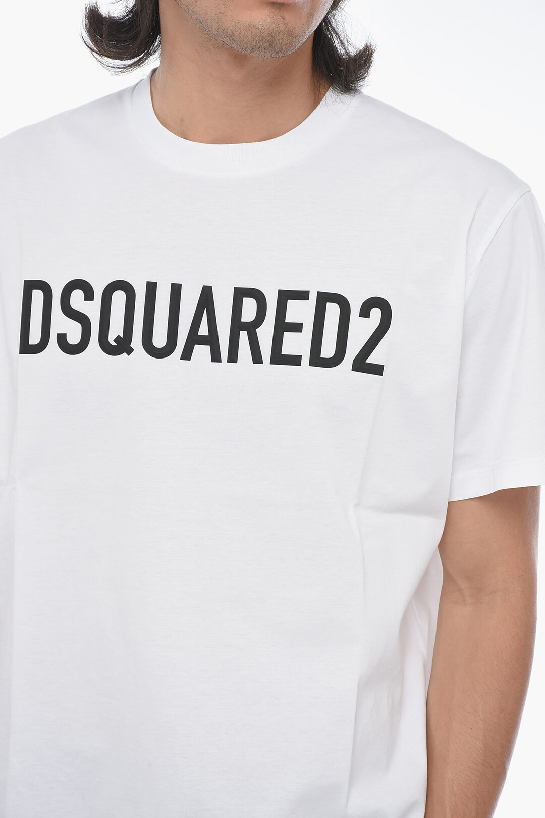 Dsquared box logo t shirt online