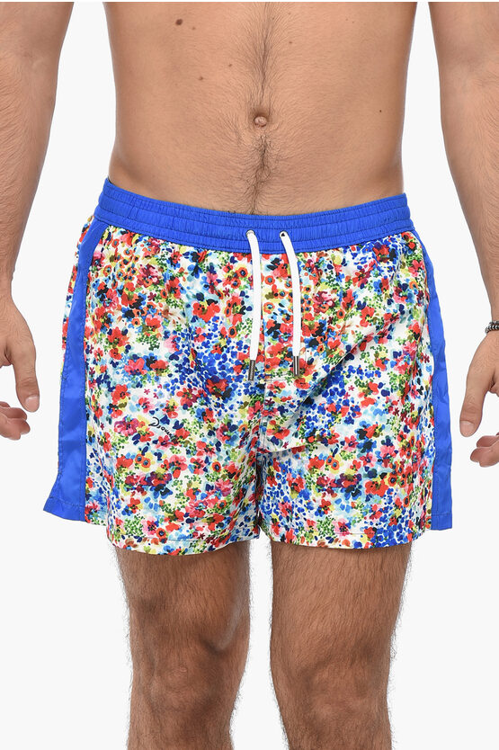 Dsquared2 Boxer Midi In Blue