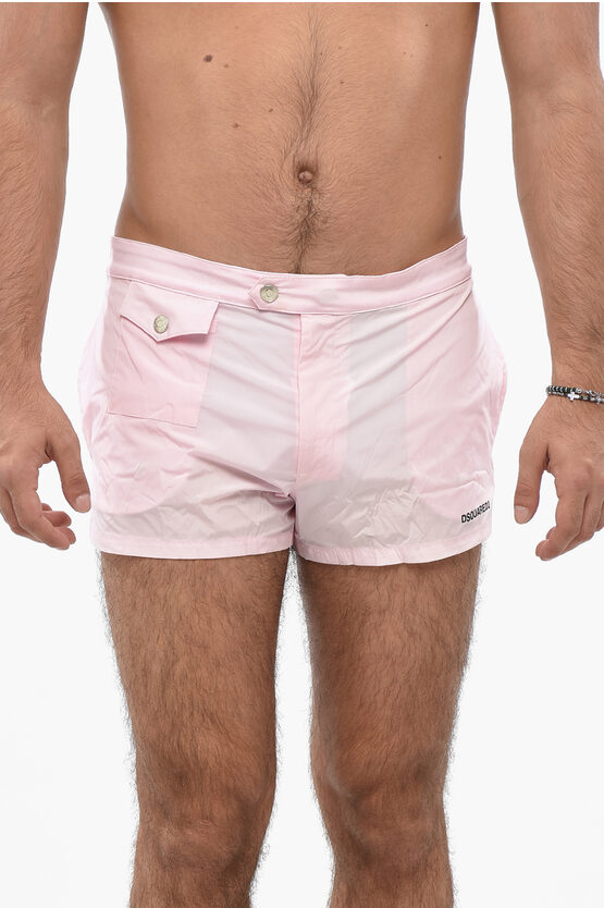 Dsquared2 Boxer Midi In Neutral